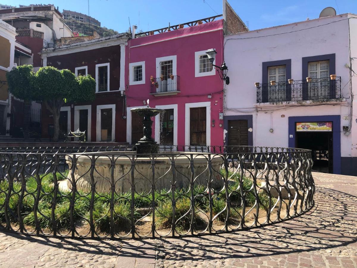 Hotel Casa Del Tiempo Guanajuato Exteriör bild